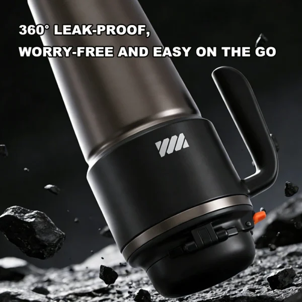 T-11 Cyber Stainless Steel Vacuum Insulated Tumbler – Large Capacity, Portable for Men, Ideal for Outdoor and Car Use