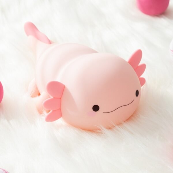 T-3 Hexagonal Dinosaur Night Light – Silicone Tap-Activated Lamp